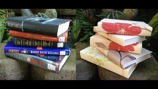 How to recover hardcover books for home decor [upl. by Heiney]