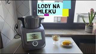 LIDLOMIX Przepis Lody na Mleku puszyste i delikatne Monsieur Cuisine Connect [upl. by Glass]