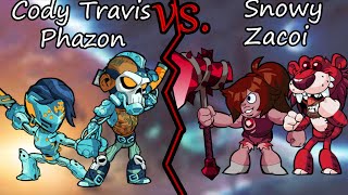 Cody Travis amp Phazon VS Snowy amp Zacoi  Brawlhalla Mammoth Cup 2v2 [upl. by Rudwik899]