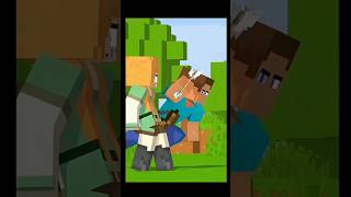 Herobrine vs steve youtubeshorts minecraft [upl. by Ernesto]