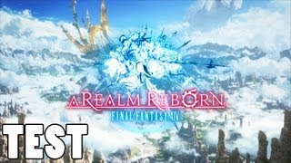 Final Fantasy 14  A Realm Reborn MMO TestReview German [upl. by Yam]