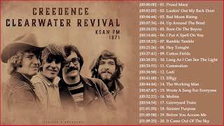 CREEDENCE CLEARWATER REVIVAL GREATEST HITS YouTube [upl. by Hultin991]