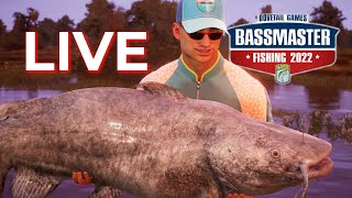 Bassmaster Fishing 2022 Live Gameplay Fishing for Catfish In Sabine River [upl. by Yttocs595]