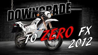 Energica EGO to Zero FX Downgrade Also seen KTM KTM Freeride EXC and Quantya electric MX [upl. by Wrand481]