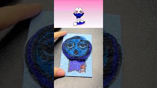 I drew Jevin Blue from Incredibox Abgerny with a Magic Sponge Eraser sprunki incredibox 스프런키 [upl. by Dorweiler]