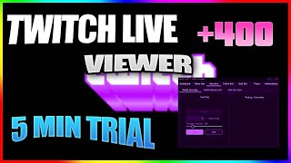 Twitch Live View Bot  Chat Bot  2024 Working   link in description [upl. by Hahn]