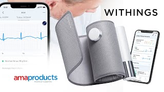 WITHINGS BPM Core  Smart blood pressure monitor with ECG amp digital stethoscope [upl. by Otsedom]