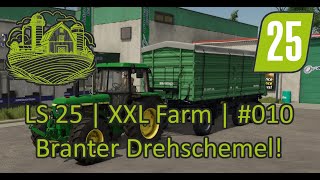 LS25  XXL Farm 010  Wir kaufen unseren ersten Brantner und wickeln weitere Ballen [upl. by Martin]