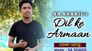 Dil Ke Armaan Ansoun Main  salma agha  cover SA SHAKIL  song With Lyrical video  English Lyrics [upl. by Refinnej]