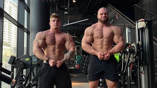 Kto z koho  Pull tréning a All you can eat s IFBB PRO Tomášom Hnilicom [upl. by Oisangi]