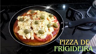 PIZZA DE FRIGIDEIRA [upl. by Trueblood80]