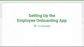 Setting Up the Employee Onboarding App [upl. by Kathryn]