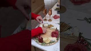 Christmas wreath grazing platter ❤️🎄 [upl. by Eltsirk]