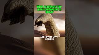 What exactly are the giant sand worms in dunedune sandwormsmovie monster foryou [upl. by Jenne210]