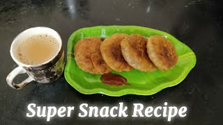 Wheat Flour Snack Recipe Super And Simple RecipeuniquerainbowvlogSnacksRecipesSnacks [upl. by Aviv]