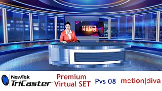 Tricaster Premium Virtual Studio PVS08 [upl. by Anglim]