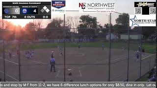 Remsen St Marys vs Woodbury Central IGHSAU Class 1A Region 1 postseason softball [upl. by Maggee]