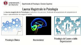 Presentazione LM Psicologia  percorso Neuroscienze [upl. by Aluap]