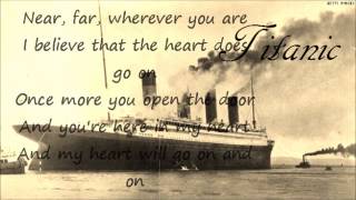 Karaoke  My Heart Will Go On  Cèline Dion  Love theme from Titanic [upl. by Aurelia]