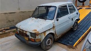 Restauración completa de un Fiat 126P de 1980  Spa para coches  Restauración de coches clásicos [upl. by Tut269]