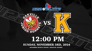 Oakville Jr Hornets vs Kingston Junior [upl. by Mercuri]