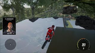 Going Out of Bounds in Tutorial  MX vs ATV Legends [upl. by Kcirttap]