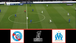 STRASBOURG VS OLYMPIQUE MARSEILLE  LALIGA 20242025  FOOTBALL LIFE 2024 [upl. by Ayihsa]