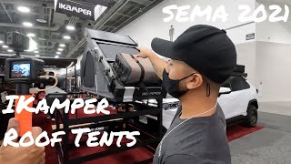 iKamper Roof Tents  SEMA 2021 [upl. by Landbert]