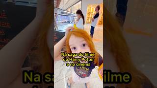 Prisioneiro de Azkaban no cinema familiaruiva maternidadecomhumor vlogdiaadia harrypotter [upl. by Akimrej]