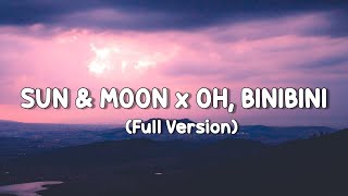 Anees and Paul Hapita — quotSun amp Moon x Oh Binibiniquot Full Version  TikTok Mashup Lyrics Video [upl. by Yahsed]