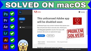 Fix Expired and Unlicensed Adobe App Errors on MacOS 7 Proven Solutions [upl. by Griffy]