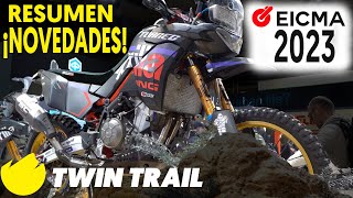 TODAS las novedades del mundo del trail en el EICMA 2023 [upl. by Palmira]