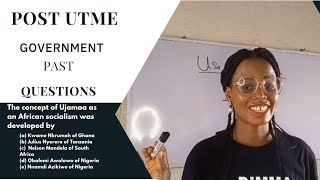 Post UTME Government Lessons Post UTME Past Questions and Answers postutme dimmatutorials [upl. by Piero944]