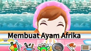 Membuat Ayam Afrika cooking mama game [upl. by Alusru]