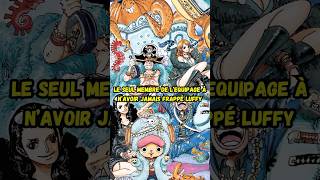 Qui est le seul membre de l’équipage à n’avoir jamais tapé Luffy  onepiece anime manga luffy [upl. by Burroughs]