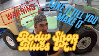 Classic Ford Bronco quotRequot Restoration Project Fake It Till You Make It Pt 1 [upl. by Anirok]