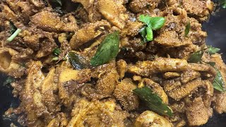 Mutton Boti Fry Recipe in Tamil  Goat Intestine Fry Recipe in Tamil  Mutton Kudal Varuval Recipe [upl. by Stubbs]