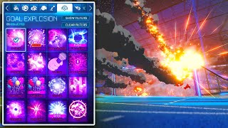 Every GOAL EXPLOSION On Rocket League In 2021 [upl. by Pauwles533]