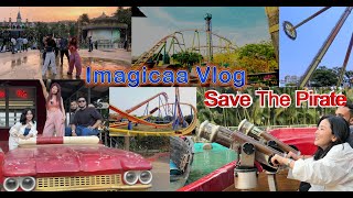 Imagicaa Theme Park Rides Khopoli  Imagicaa adventure  Imagicaa vlog  Arunachal Girls In Imagicaa [upl. by Arlynne]