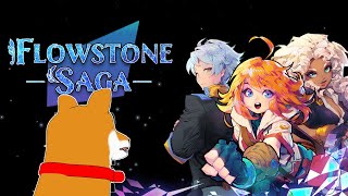 【Flowstone Saga】1 テトリスRPG【Vtuber】 [upl. by Haiel327]