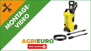 Montagevideo Agrieuro KaltwasserHochdruckreiniger Kärcher K3 Power Control – 120 bar [upl. by Tiffanie]