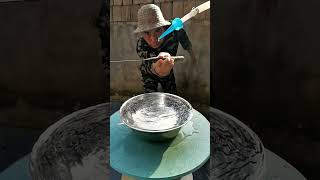 slow motion effect video water slowmotion youtubeshorts asmr [upl. by Ardnekan]