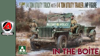 18 In The Boîte  Takom Jeep Ton utility Truck 135 2126 [upl. by Ledua]