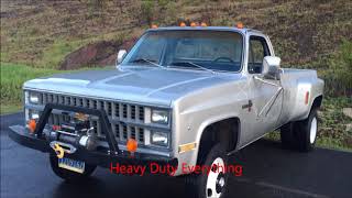 1981 Chevy K30 1 ton 4 wheel drive dually reg cab [upl. by Afesoj]