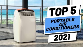 Top 5 BEST Portable Air Conditioners of 2021 [upl. by Harrus]