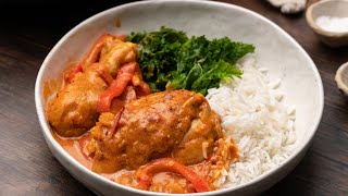 Traditional Chicken Paprikash Recipe [upl. by Baiss]