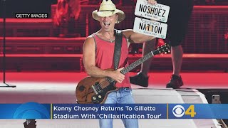 Kenny Chesney Returns To Gillette Stadium With ‘Chillaxification Tour’ [upl. by Idelia]