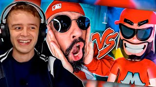 REACT Boneco do Mussa Vs Mussa  Reagindo Batalha de Rap [upl. by Mori]