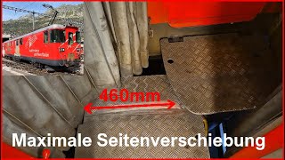 Einfahrt Steinlekehr Gleis 1 Deh 44 52 amp B 4273 Maximale Seitenverschiebung [upl. by Vincents860]