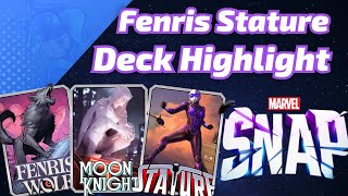 Moon Knight is the BEST Fenris Wolf Enabler  Marvel SNAP Deck Highlight [upl. by Kennith]